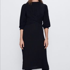 Zara rustic cotton dress